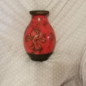 🌹Decorative Red Vase New from Hobby Lobby🌹